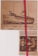 Miami - Ship SS Monte Carlo, Casino Flottant - Orig. Knipsel Coupure Tijdschrift Magazine - 1931 - Unclassified