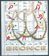 ESPAGNE SPANIEN SPAIN ESPAÑA 1996 SPORTS CENT COI BRONZE OLÍMPICOS MNH ED 3418-26 YT 3002-10 MI 3267-75 SG 3373/81 - Ongebruikt