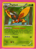 Carte Pokemon Francaise 2016 Xy Impact Des Destins 4/124 Papilord 90pv Neuve - Promos