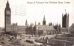 R333437 Houses Of Parliament From Parliament Square. London. 1924 - Other & Unclassified