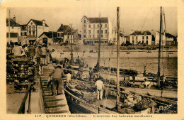 56 - QUIBERON - ARRUVEE DES BATEAUX SARDINIERS - Andere & Zonder Classificatie