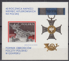 ⁕ Poland / Polska 1979 ⁕ 40th Anniv. Of German Occupation Mi.2646 Block 79 ⁕ 1v MNH - Unused Stamps