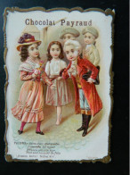 CHROMO GAUFFRE        CHOCOLAT PAYRAUD A LYON      MIGNON ACTE I SCENE XIV         (11 X 8 Cms ) - Altri & Non Classificati