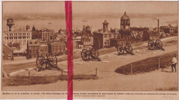 Halifax - Citadel Citadelle, Canons - Orig. Knipsel Coupure Tijdschrift Magazine - 1931 - Ohne Zuordnung