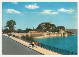 Corfou Old Postcard Posted 196? To Trieste B240510 - Griechenland