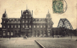 *CPA  - 62 - CALAIS - La Gare Centrale - Calais