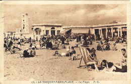 *CPA  - 62 - LE TOUQUET PARIS-PLAGE - La Plage - Le Touquet