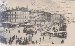 Toulouse Carrefour Lafayette Tram Tranvias  Carte Postale Animee  1904 - Toulouse
