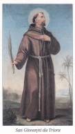 Santino San Giovanni Da Triora - Devotieprenten