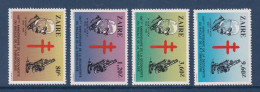 Zaïre - YT N° 1128 à 1131 ** - Neuf Sans Charnière - 1983 - Unused Stamps