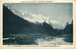 74 - LE MASSIF DU  MONT BLANC VU DE L'ARGENTIERES - Chamonix-Mont-Blanc