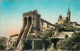 13 - MARSEILLE - L'ASCENSEUR - Notre-Dame De La Garde, Funicolare E Vergine