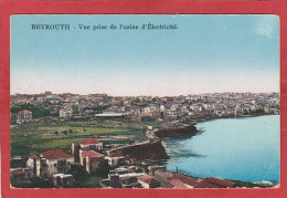 Liban - Beyrouth - Vue Prise De L'usine D'électricité - Libanon