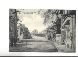 CPA DPT 23 CAMP DE LA COURTINE , ENTREE En 1915! - La Courtine