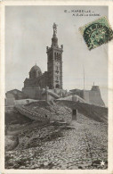 13 - MARSEILLE - NOTRE DAME - Notre-Dame De La Garde, Aufzug Und Marienfigur