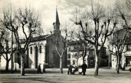 69 - LYON  - POINT DU JOUR - LA PLACE ET L'EGLISE - Autres & Non Classés