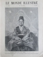 1907 Portrait YI-SYEK Empereur De COREE  Abdication  Yi Seok - Unclassified