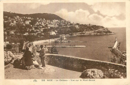 06 - NICE - LE CHÂTEAU VUE DU MONT BORON - Autres & Non Classés