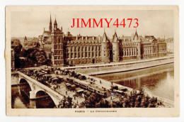 CPA - PARIS - La Conciergerie ( Pont Bien Animé ) - Andere Monumenten, Gebouwen