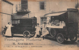 ¤¤  -  SAINT-NAZAIRE   -   Carte Publicitaire De La  FROMAGERIE MODERNE " H. SAUDRAIS " 12 Rue Du Prieuré - Saint Nazaire