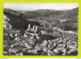 09 FOIX N°1637 Vue Aérienne De 1963 Opérateurs éd. Grafoulière Langon VOIR DOS - Foix