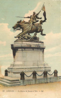 37 - CHINON - STATUE DE  JEANNE D'ARC  - Chinon