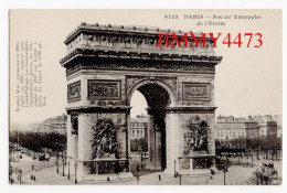 CPA - PARIS - Arc De Triomphe De L'Etoile +Texte - N° 4123 - Arc De Triomphe