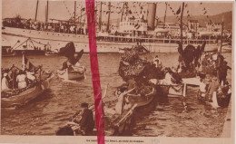 Cannes - Le Combat Naval Fleuri - Orig. Knipsel Coupure Tijdschrift Magazine - 1931 - Ohne Zuordnung