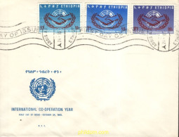 730659 MNH ETIOPIA 1965 AÑO INTERNACIONAL DE LA COOPERACION - Etiopía