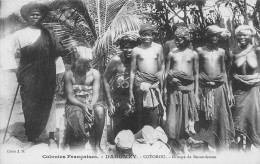 Afrique - Dahomey - COTONOU - Groupe De Revendeuses - Nue Ethnique - Dahome