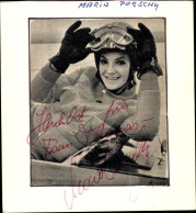 CPA Schauspielerin Maria Perschy, Portrait, Autogramm - Schauspieler
