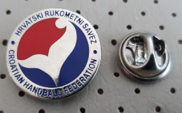 CROATIA Handball Federation Pin Badge - Balonmano