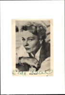 CPA Schauspielerin Hilde Krahl, Portrait, Autogramm - Schauspieler