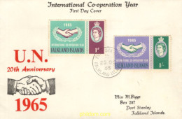 720069 MNH FALKLAND 1965 AÑO DE LA COOPERACION INTERNACIONAL - Falkland Islands