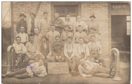 MILITAIRES ET MUSICIENS CARTE PHOTO - War 1914-18