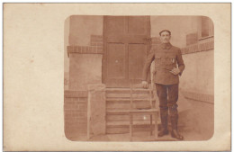 MILITARIA CARTE PHOTO PRISONNIER DE GUERRE - Characters