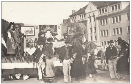 ALSACE CARTE PHOTO DEFILE DE CHARS - Oorlog 1939-45