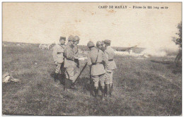 CAMP DE MAILLY : PIECE DE 155 LONG AU TIR - Manoeuvres