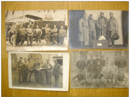 MILITARIA CARTES POSTALES PHOTOS ENTRE 1918 ET 1930 (18 CARTES) - Personen