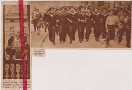 Barcelone Barcelona - Proclamation Du République Par Les Marins - Orig. Knipsel Coupure Tijdschrift Magazine - 1931 - Zonder Classificatie