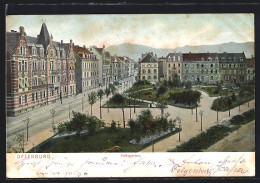 AK Offenburg, Blick Auf Den Volksgarten  - Offenburg