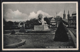 AK Lahr /Schwarzwald, Denkmal Der 169er Mit Ortsblick  - Lahr