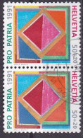 Schweiz Marke Von 1991 O/used (A5-16) - Oblitérés