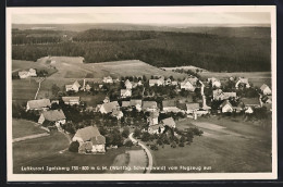 AK Igelsberg /Schwarzwald, Gesamtansicht Vom Flugzeug Aus  - Sonstige & Ohne Zuordnung