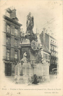 76 - ROUEN - FONTAINE ET STATUE JEANNE D'ARC - Rouen