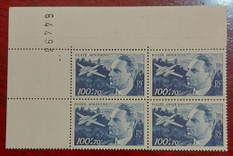 France Bloc De 4 Timbres Neuf** YV PA N° 22 Jean Dagnaux - Ongebruikt