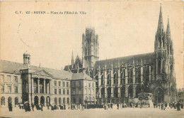 76 - ROUEN - PLACE DE L'HOTEL DE VILLE - Rouen