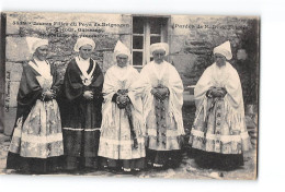 Pardon De Notre Dame De FOLGOET - Jeunes Filles En Costume De Procession - Très Bon état - Le Folgoët