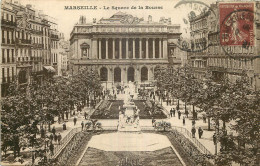 13 - MARSEILLE - SQUARE DE LA BOURSE - Canebière, Stadtzentrum