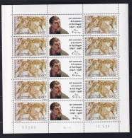 Polynésie N°564A - Gauguin - Feuille De 5 Triptyques - Neufs ** Sans Charnière - TB - Unused Stamps